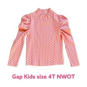 NEW Gap Kids Pink Turtleneck